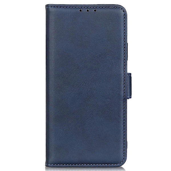 Til Motorola Moto G75 5G Etui Stativ Kohud Tekstur PU Læder Telefon Cover Multicolor Style D