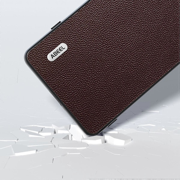 Til Sony Xperia 5 V Etui Ægte Ko Læder Belagt PC+TPU Telefon Cover Multicolor Style C