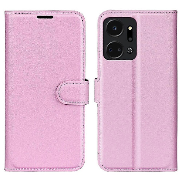 Honor X7a 4G -puhelinlompakkokotelo, PU-nahkaa, jalustalla, naarmuuntumaton Multicolor Style C