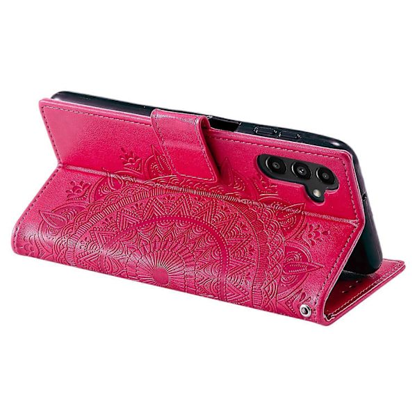 Til Samsung Galaxy A16 5G/A16 4G Etui Præget Totem PU Læder Wallet Stand Telefon Cover Multicolor Style G
