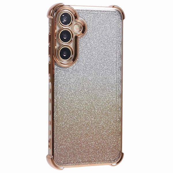 TPU-deksel med glittergradient og elektroplettering for Samsung Galaxy A55 5G Multicolor Style C