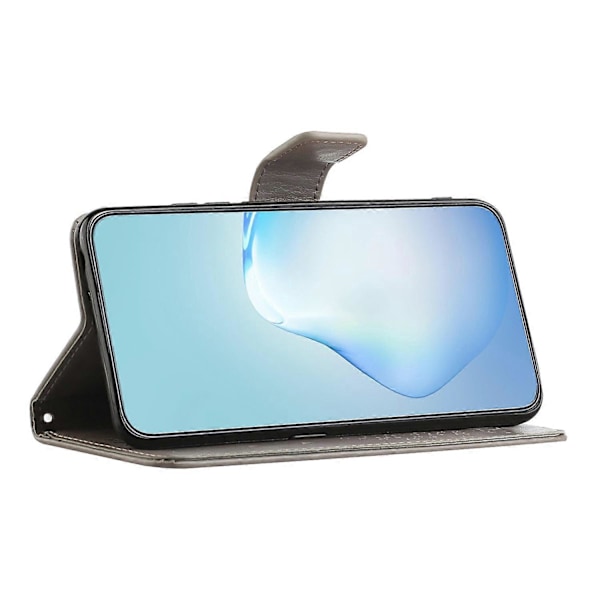 Til Motorola Moto G35 5G Etui PU Læder Ugle Træ Præget Tegnebog Telefon Cover Multicolor Style H