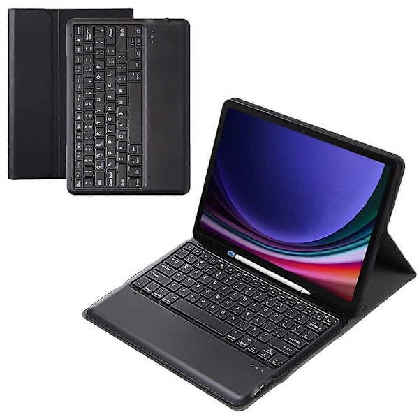 Tyyppi G A810B Samsung Galaxy Tab S10+/S9 FE+/S9+ 12.4\" X610/X616 irrotettava Bluetooth-näppäimistö Multicolor Style A