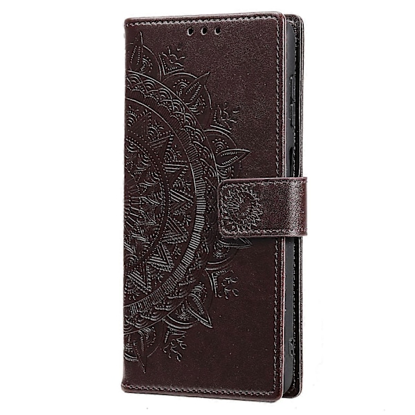 Til Samsung Galaxy A16 5G/A16 4G Etui Præget Totem PU Læder Wallet Stand Telefon Cover Multicolor Style H
