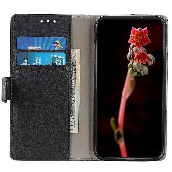 PU-læder etui med stativ og pung til Motorola Moto G75 5G Multicolor Style D