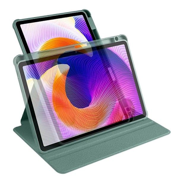 Fodral för Xiaomi Redmi Pad SE Läder Roterande Ställ Surfplatta Skydd Auto Sleep/Wake Multicolor Style B