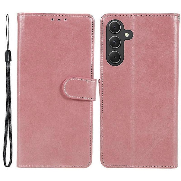 Samsung Galaxy A54 5G PU-nahkainen puhelinkotelo magneettilukolla, vasikannahka-kuvioinen lompakkokotelo ja jalusta Multicolor Style F