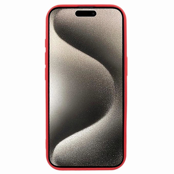Skal för iPhone 16 Pro Max Arc Edge 2.0mm TPU Skyddande Mobilskal - Grå Multicolor Red