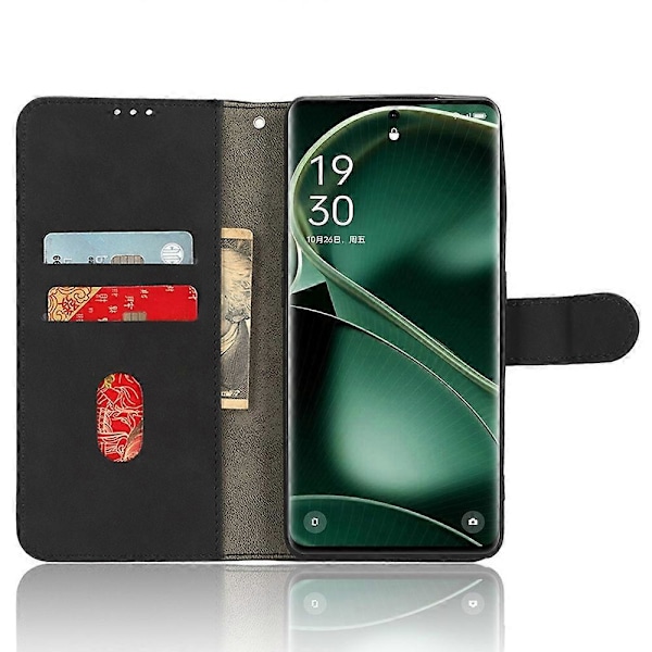 Oppo Find X6 Pro TPU+PU Nahkainen Puhelinkotelo Jalustalla Lompakko Iskunkestävä Puhelimen Suojus Multicolor Style A