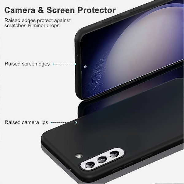Liquid Series för Samsung Galaxy S23 FE Kompatibelt med MagSafe Mobilskal Gummibelagd TPU Baksida