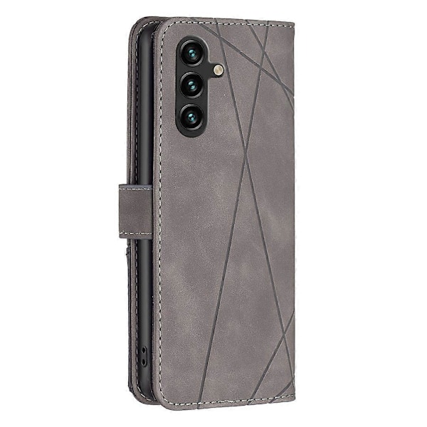 BINFEN COLOR BF05 Samsung Galaxy A15 4G -kotelo, kuvioitu lompakkomallinen nahkainen puhelinkotelo Multicolor Style F