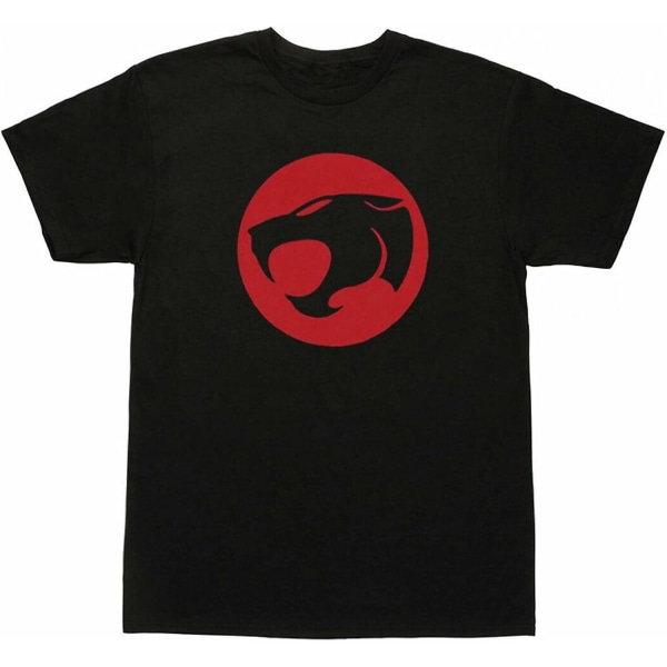 Thundercats Logo Vuxen T-shirt Svart Black S