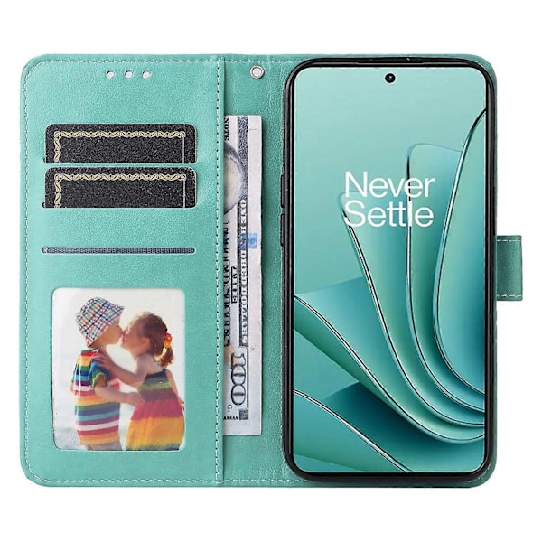 OnePlus Nord 3 5G/Ace 2V Auringonkukka Kuvioitu PU Nahkakansi Lompakko Jalustalla Puhelinkotelo Multicolor Style B