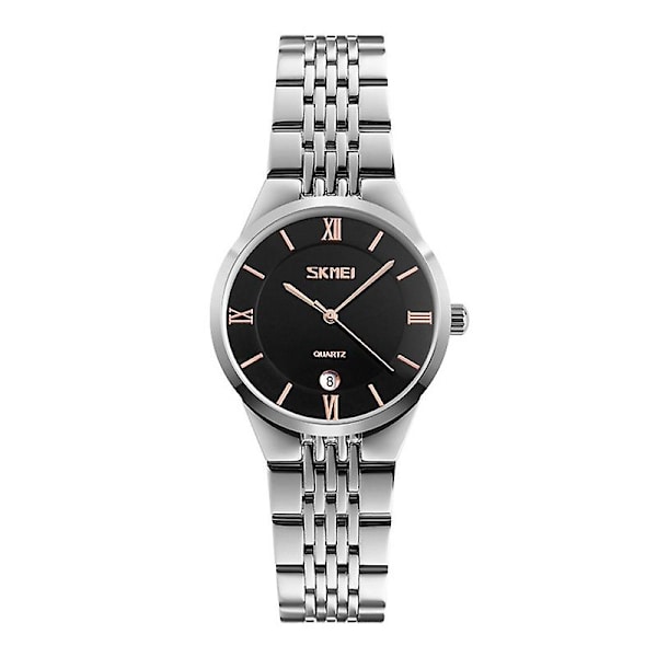 Skmei 9139 vattentät watch för kvinnor (svart guldnål) Not Specified