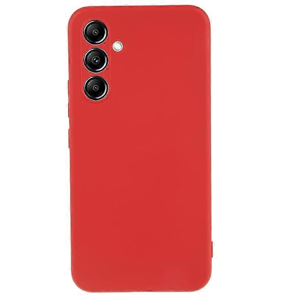 För Samsung Galaxy A14 5G/4G Gummibelagt TPU Skyddsfodral Fiberfoder Fallskydd Mobilskal Multicolor Style D