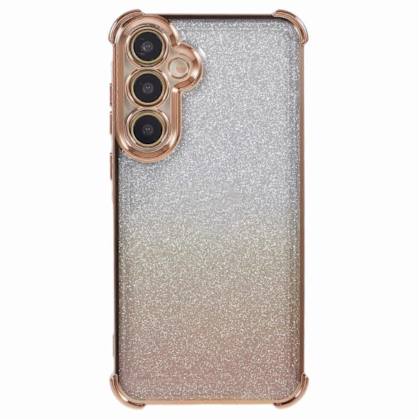 TPU-deksel med glittergradient og elektroplettering for Samsung Galaxy A55 5G Multicolor Style C