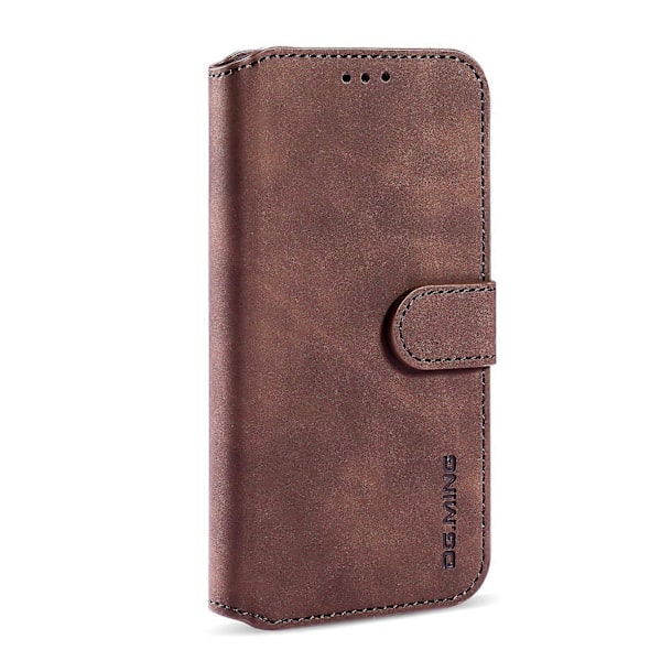 Retro Läderfodral med Plånboksställ för iPhone 13 mini 5,4 tum Multicolor Style F