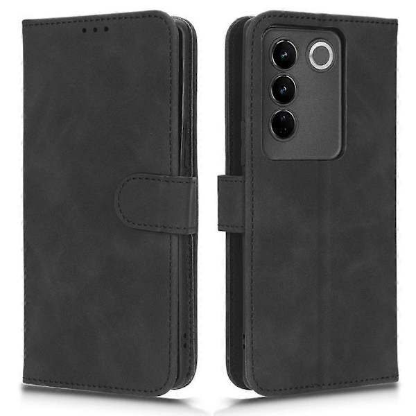 PU-nahkakansi lompakolla ja jalustalla vivo S16/S16 Pro/V27 5G/V27 Pro 5G -puhelimille, ihonmyötäinen Multicolor Style A