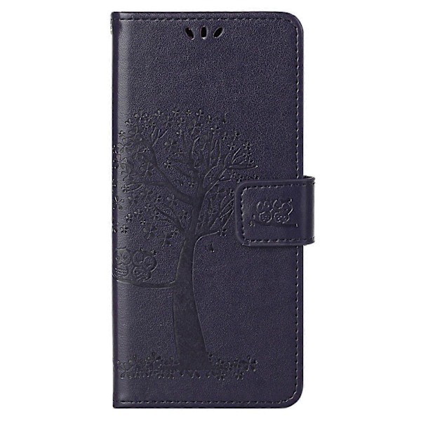 Til Xiaomi Redmi Note 13 Pro 5G/Poco X6 5G Mobiltelefon Etui Præget Anti-fald Læder Wallet Cover Multicolor Dark Purple