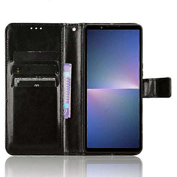 För Sony Xperia 5 V Fodral Läder Ställ Plånbok Fullständigt Skydd Mobilskal Multicolor Style B