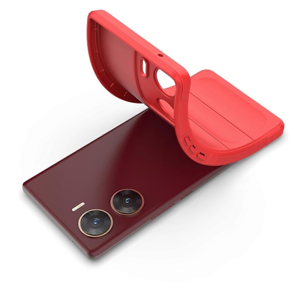 For vivo V29e (India) 5G Deksel Myk TPU Robust Støtsikker Mobiltelefon Deksel Multicolor Style C