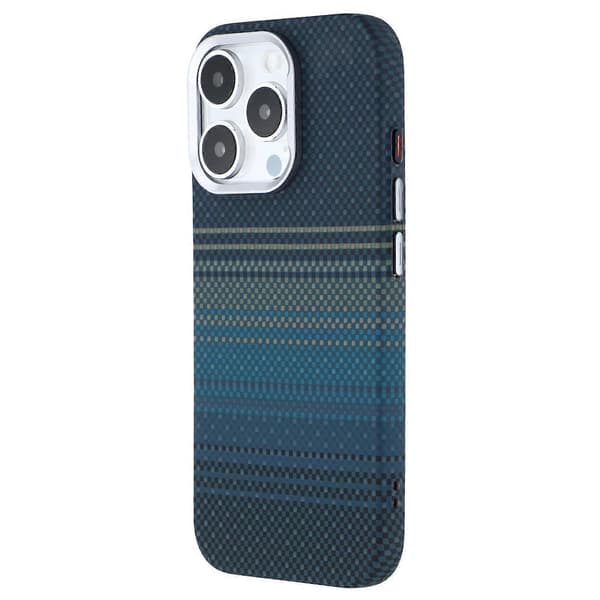 Kompatibel med iPhone 16 Pro Max telefondeksel Multicolor Blue