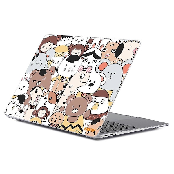 Typ A ENKAY HAT PRINCE för MacBook Pro 13-tum (2020) A2251/(2020) A2289/(2020) A2338 Söt