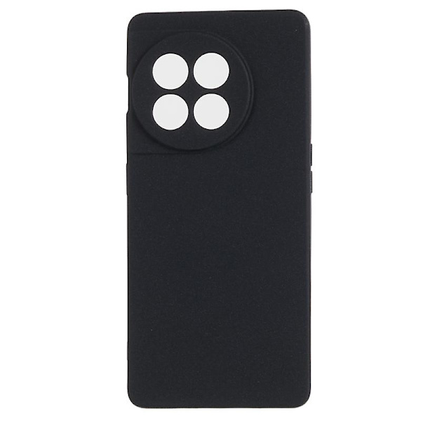 Mjukt Tpu phone case för Oneplus 11 5g , dubbelsidigt matt skyddande cover Black