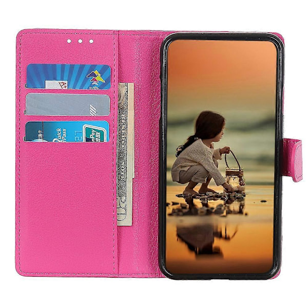 Klassisk PU læder Wallet Phone Stand Case til Samsung Galaxy Xcover 5 Multicolor Style C