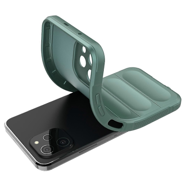 För Huawei nova Y61 4G Stöttåligt Bakstycke Flexibelt TPU Anti-repskydd Multicolor Style C