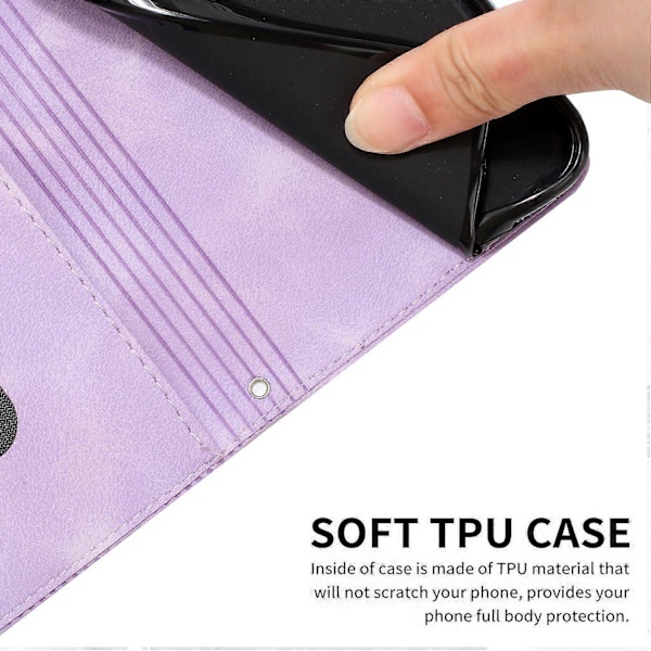 TECNO Camon 30 Pro 5G -puhelimen kolmiokuvioitu nahkainen suojakotelo jalustalla Multicolor Style D