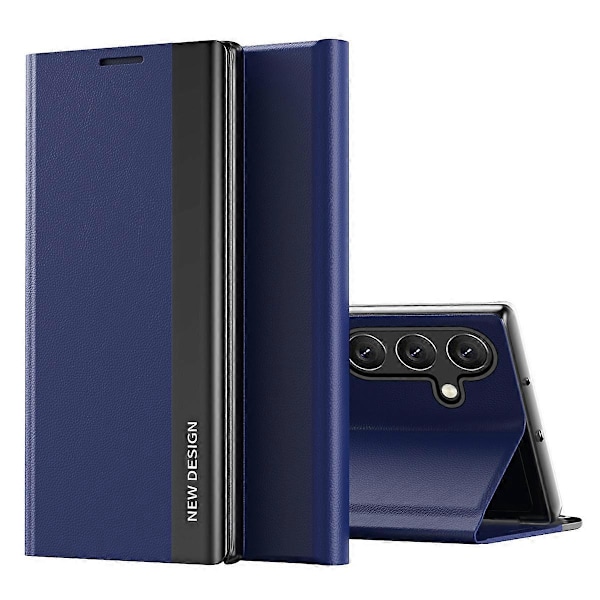 Til Samsung Galaxy A54 5G Elektroplettering PU Læder Telefon Cover Stativ Anti-ridse Smartphone Etui Multicolor Style H