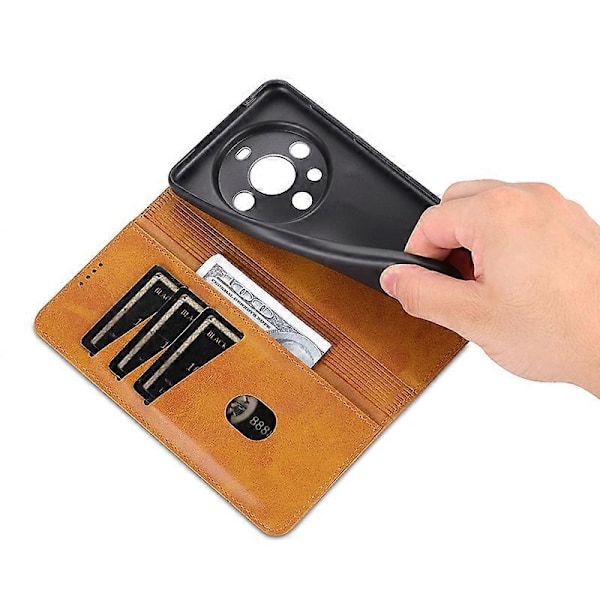 AZNS Etui til Huawei Mate 60, pung, stativ, PU læder telefoncover Multicolor Style B