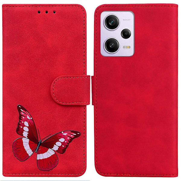 Fjäril Tryck Telefonskal för Xiaomi Redmi Note 12 Pro 5G/Note 12 Pro Speed 5G/Poco X5 Pro 5G Multicolor Style E