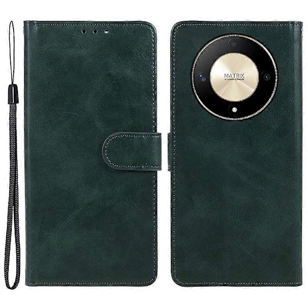 For Honor X50 5G/X9b 5G/Magic6 Lite 5G Etui Pung PU Læder Støtteben Telefon Cover Multicolor Style E