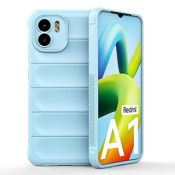 Til Xiaomi Redmi A1 4G/A2 4G TPU Anti-fingeraftryk Mobiltelefon Bagcover Beskyttelse mod fald Telefonetui Multicolor Style I