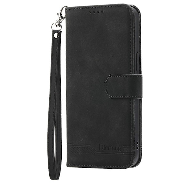 DIERFENG DF-03 Fodral för Samsung Galaxy A05 4G PU Läder Ställ Plånboksfodral Multicolor Style F