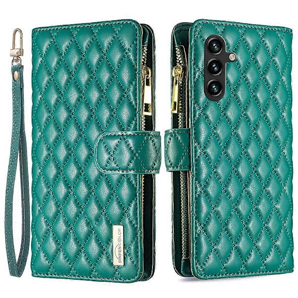 Plånboksfodral i Läder för Samsung Galaxy A15 4G Multicolor Style D