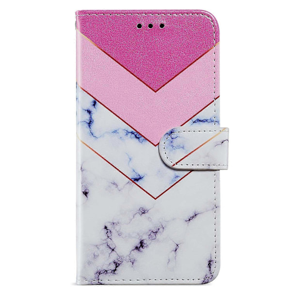 PU Læder Wallet Cover med Mønsterprint og Flip Stand til Xiaomi Redmi Note 12S 4G Multicolor Style K