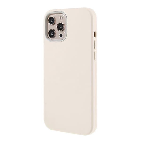 Blød Solid Silikone Beskyttelsescover til Hele Telefonen til iPhone 12 Pro Max 6.7 tommer Multicolor Style N