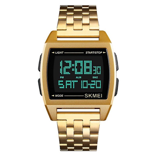 Skmei 1368 Outdoor Waterprooic Watch Gold Gold