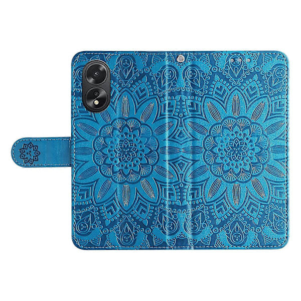 Til Oppo A38 4G Etui Wallet Slim-Fit PU Læder Magnetisk Telefon Cover Multicolor Style B