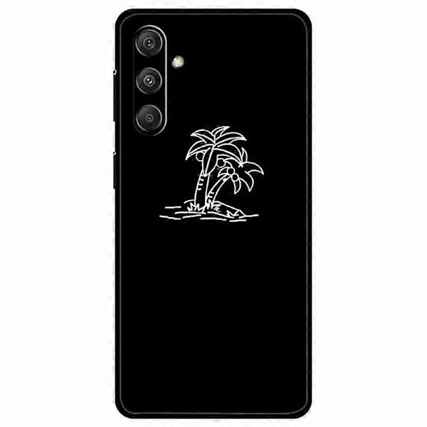 Bakdeksel til Samsung Galaxy S24+ Linjemønster Trykk TPU Telefondeksel Multicolor Style B
