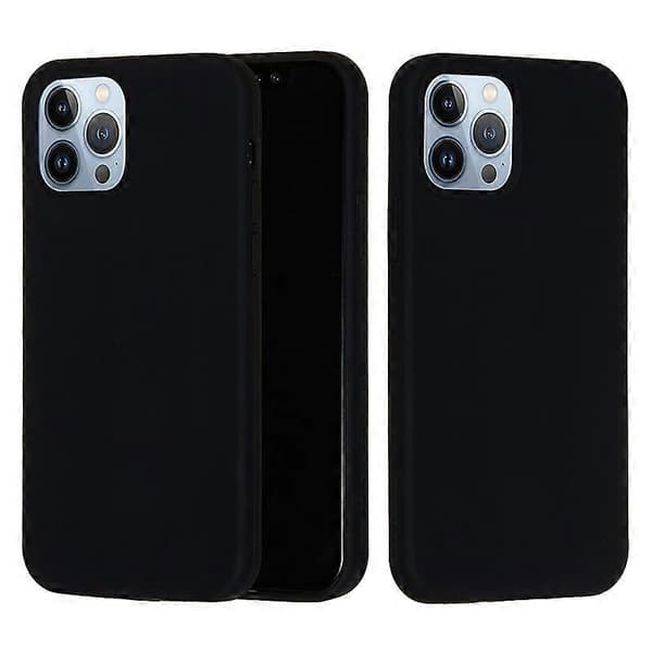 Flytande silikon mjukt foder baksida skyddande skal för iPhone 15 Pro Max, anti-dropp Multicolor Style D