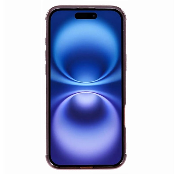 For iPhone 16 Deksel Kompatibelt med MagSafe Elektroplettering TPU Klar Telefon Deksel Multicolor Style F
