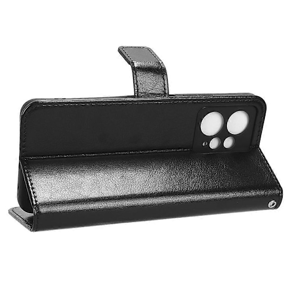 Til Xiaomi Redmi Note 12 4G Wallet Stand PU Læder Etui Mobiltelefon Cover Multicolor Style A