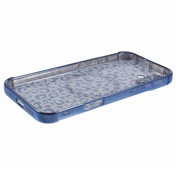 Skal för iPhone 16 Plus Kompatibelt med MagSafe Glittrigt Leopardtryck Transparent TPU-telefonskal Multicolor Style C