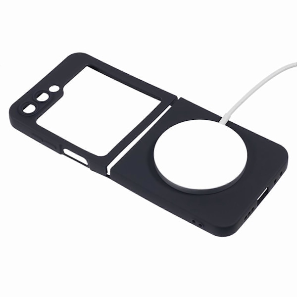 Skal för Samsung Galaxy Z Flip6 5G Kompatibelt med MagSafe Stöttåligt TPU-telefonskal- Multicolor Black