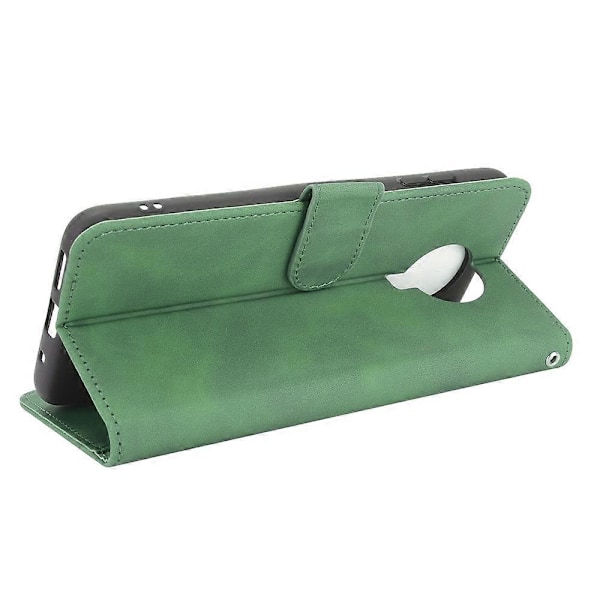 Læder Wallet Case med hud-lignende følelse til Nokia 6.3/G10/G20 telefoncover med støttende stand