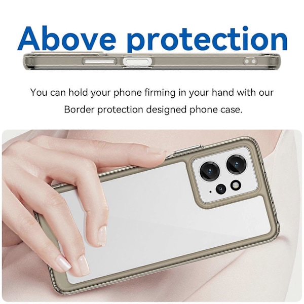 Xiaomi Redmi Note 12 4G TPU+Akryyli Puhelinkotelo Iskunkestävä Puhelimen Suojus Multicolor Style D